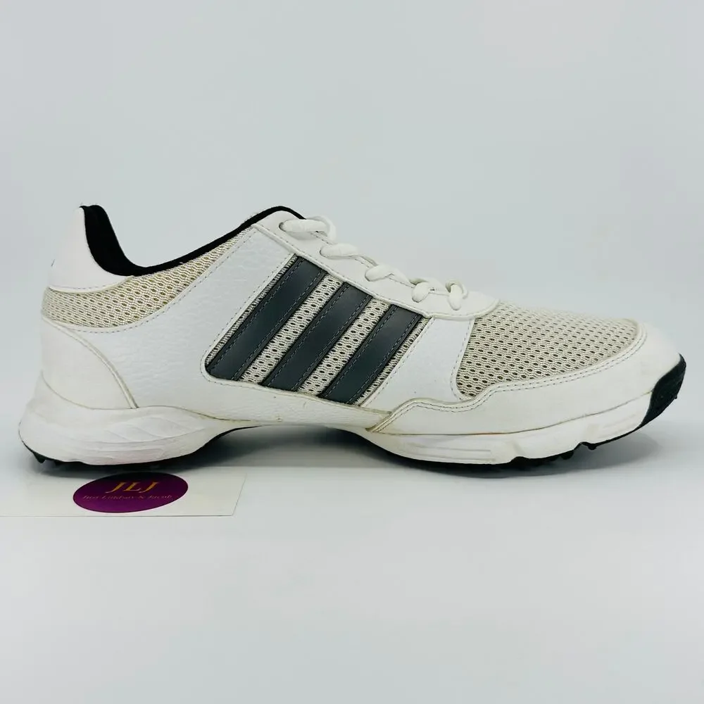 Adidas Men's Tech Response 4.0 Golf Shoes White/Black F33552 Size 9.5